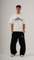 THE WHITE X BLUE SCORCHED T-SHIRT