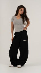 THE BLACK HEATWAVE SWEATPANTS