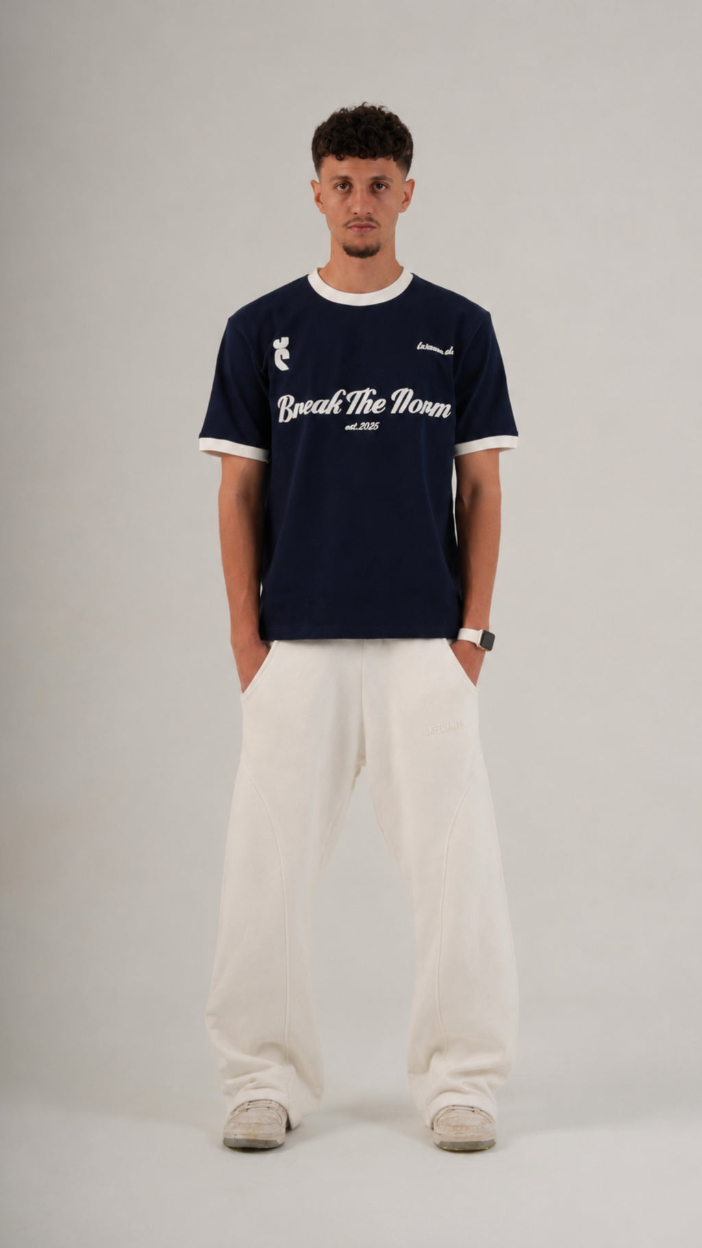BREAK THE NORM RINGER T-SHIRT