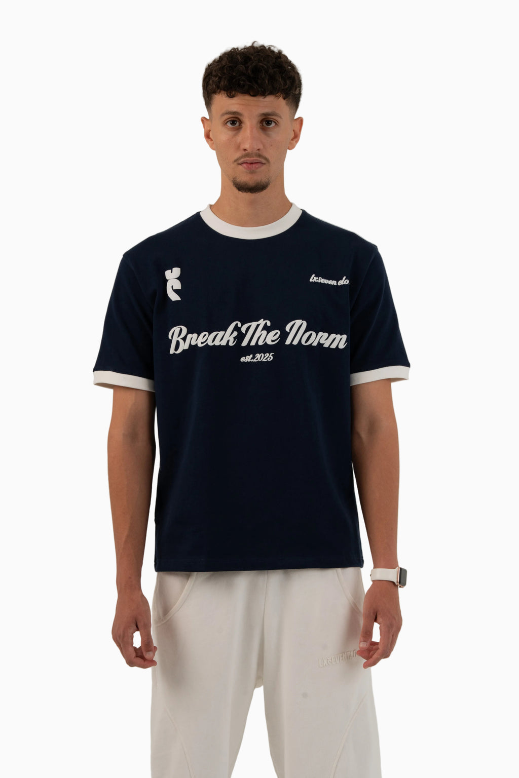 BREAK THE NORM RINGER T-SHIRT
