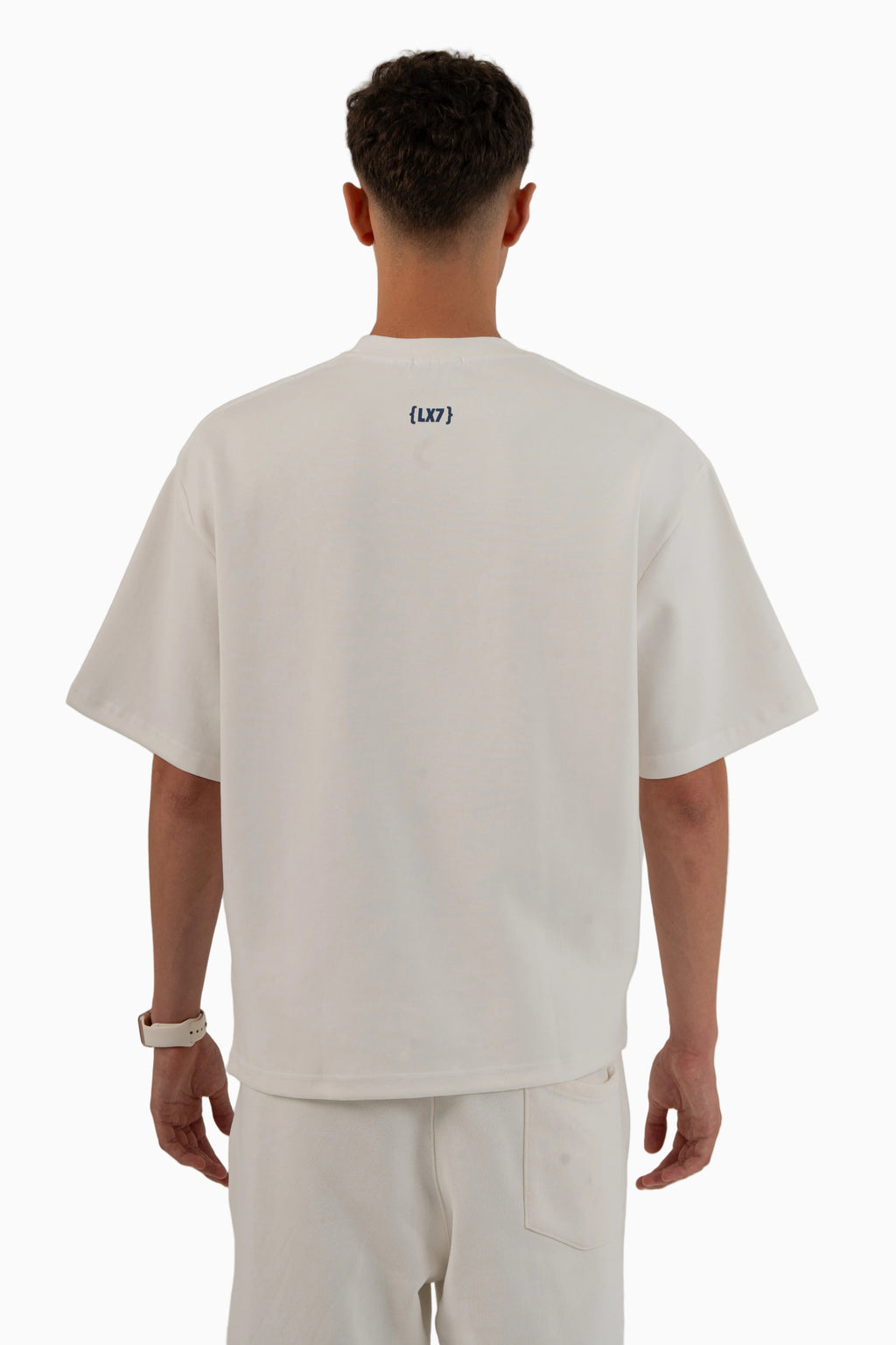 THE WHITE X BLUE SCORCHED T-SHIRT