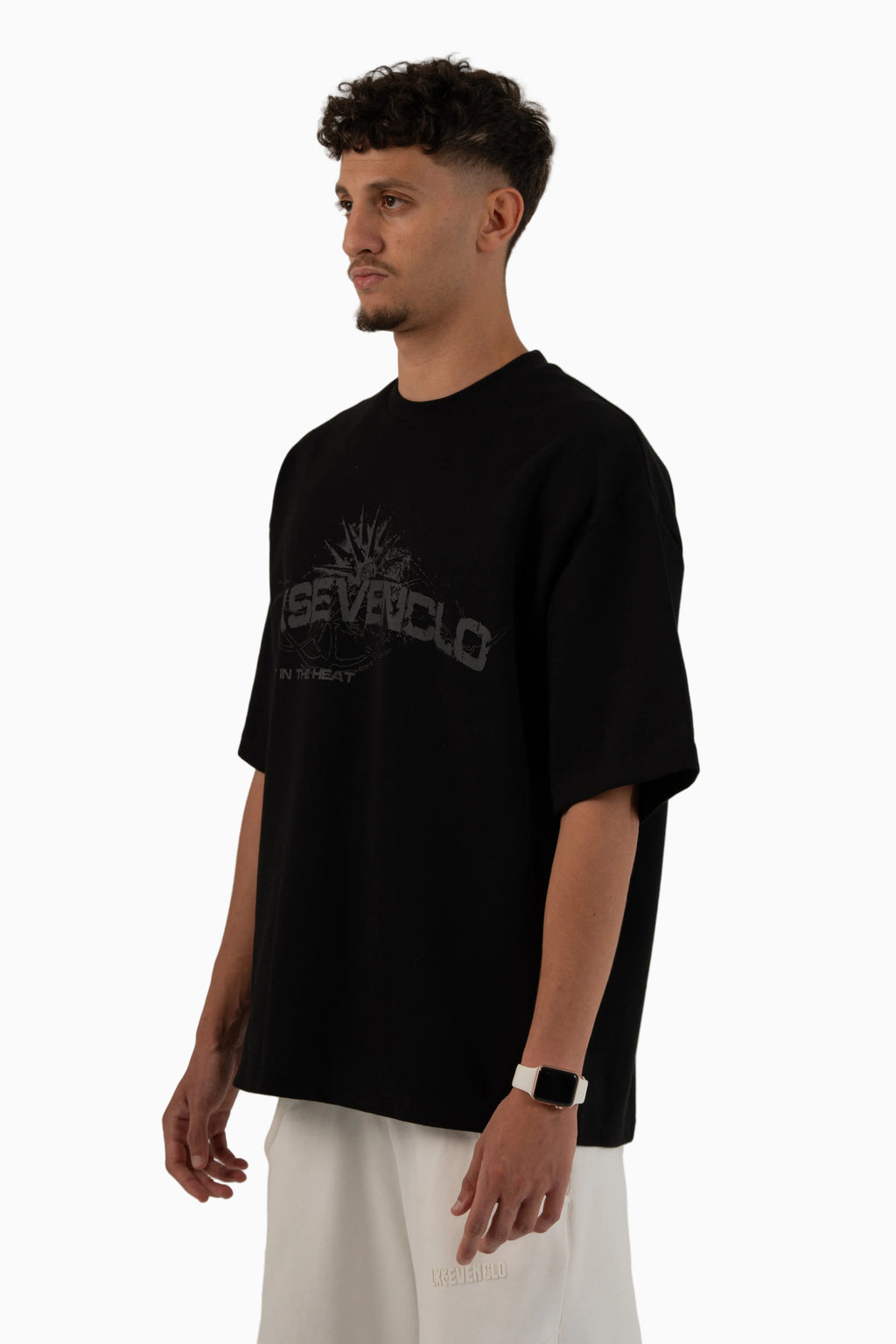 THE BLACK SCORCHED T-SHIRT