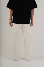 THE WHITE HEATWAVE SWEATPANTS