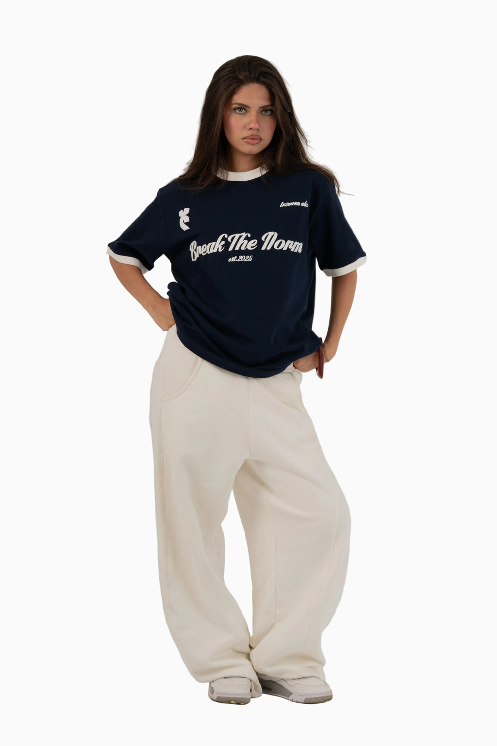 BREAK THE NORM RINGER T-SHIRT