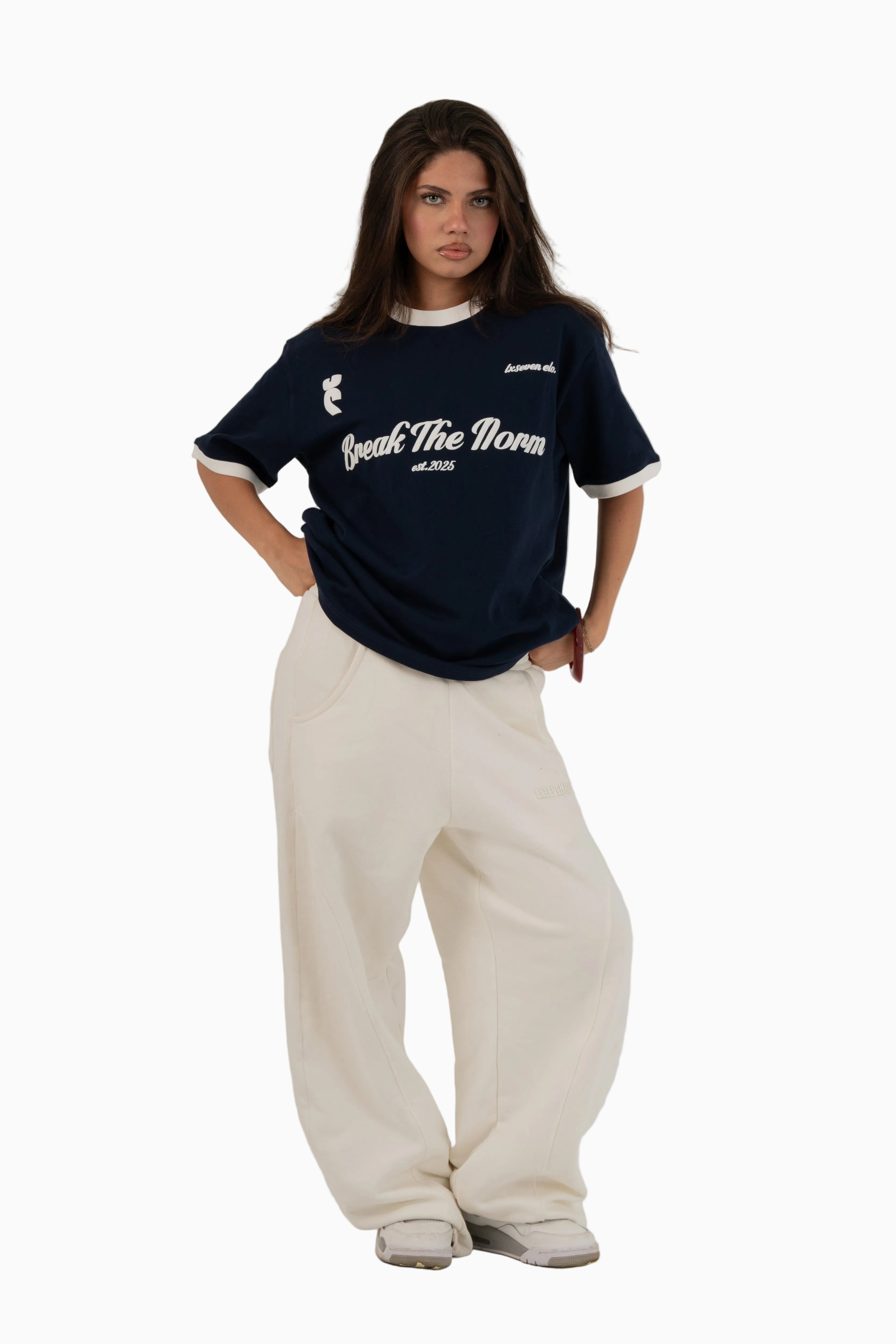 BREAK THE NORM RINGER T-SHIRT