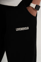 THE BLACK HEATWAVE SWEATPANTS