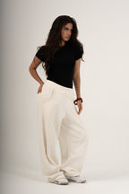 THE WHITE HEATWAVE SWEATPANTS